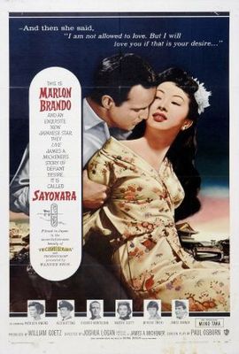 Sayonara movie poster (1957) mug