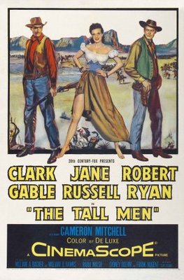 The Tall Men movie poster (1955) tote bag