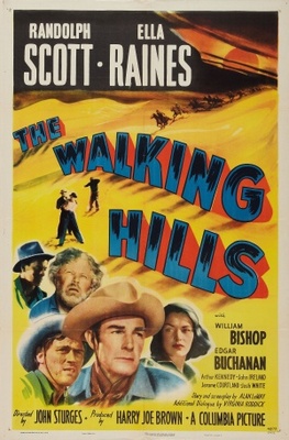 The Walking Hills movie poster (1949) poster