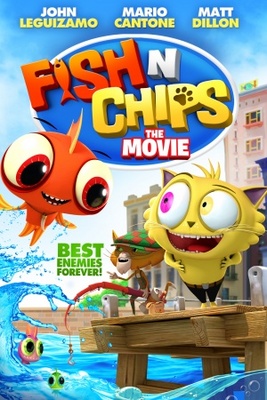 Fish N Chips, Best Enemies Forever movie poster (2013) Tank Top