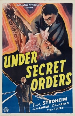 Under Secret Orders movie poster (1937) calendar