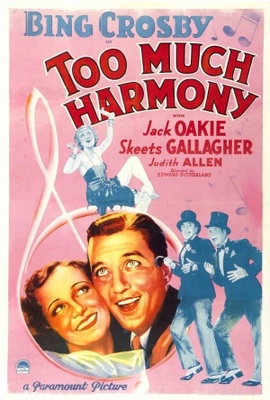 Too Much Harmony movie poster (1933) Mouse Pad MOV_e9db86f9
