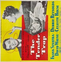 The Tender Trap movie poster (1955) t-shirt #MOV_e9e043c9