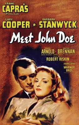 Meet John Doe movie poster (1941) tote bag