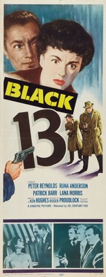 Black 13 movie poster (1953) poster