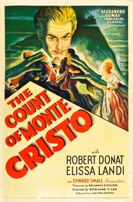 The Count of Monte Cristo movie poster (1934) poster