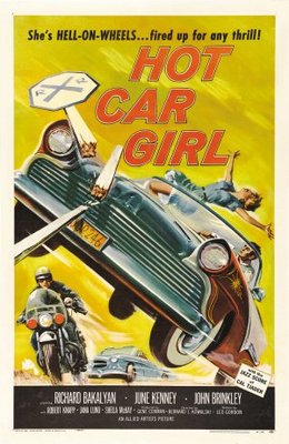Hot Car Girl movie poster (1958) mouse pad