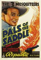 Pals of the Saddle movie poster (1938) Sweatshirt #649282