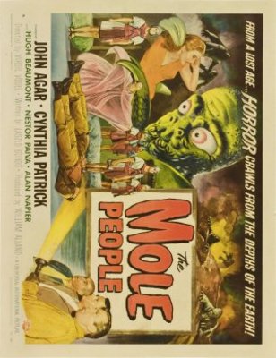 The Mole People movie poster (1956) poster