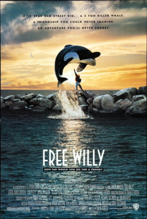 Free Willy movie poster (1993) Sweatshirt