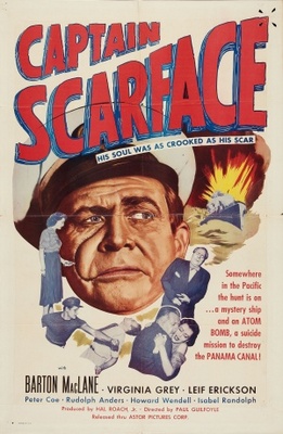 Captain Scarface movie poster (1953) Sweatshirt