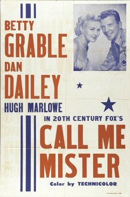 Call Me Mister movie poster (1951) mug