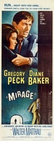 Mirage movie poster (1965) Longsleeve T-shirt #1135503