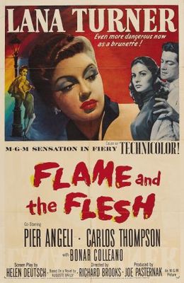 Flame and the Flesh movie poster (1954) Poster MOV_eb2222a1