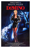 Domino movie poster (1988) Mouse Pad MOV_eb29mcur
