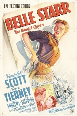 Belle Starr movie poster (1941) hoodie