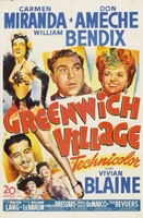 Greenwich Village movie poster (1944) Sweatshirt #715455