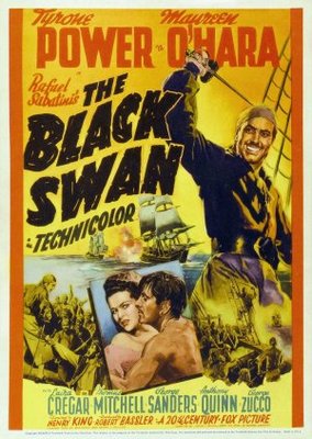 The Black Swan movie poster (1942) mouse pad
