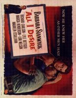 All I Desire movie poster (1953) Sweatshirt #637222