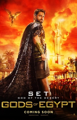 Gods of Egypt movie poster (2016) tote bag