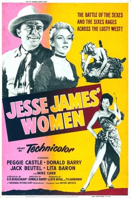 Jesse James' Women movie poster (1954) Poster MOV_eba74536