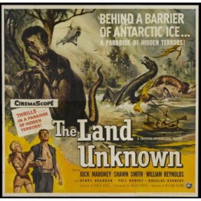 The Land Unknown movie poster (1957) poster
