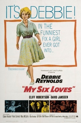 My Six Loves movie poster (1963) tote bag