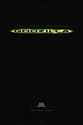 Godzilla movie poster (1998) Poster MOV_ebe06353