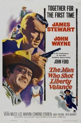 The Man Who Shot Liberty Valance movie poster (1962) Poster MOV_ebeeefad