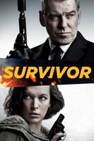 Survivor movie poster (2015) Mouse Pad MOV_eblp7y0o