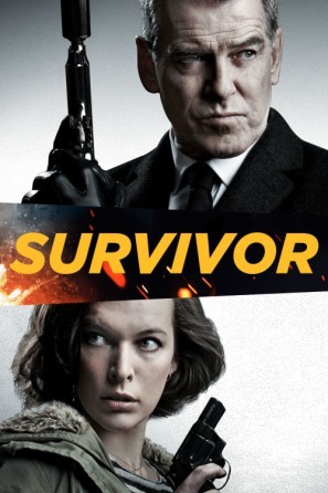 Survivor movie poster (2015) tote bag