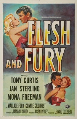 Flesh and Fury movie poster (1952) calendar
