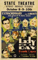 Lady for a Day movie poster (1933) Longsleeve T-shirt #698487