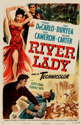 River Lady movie poster (1948) Longsleeve T-shirt