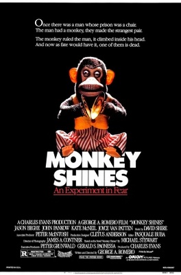Monkey Shines movie poster (1988) mouse pad