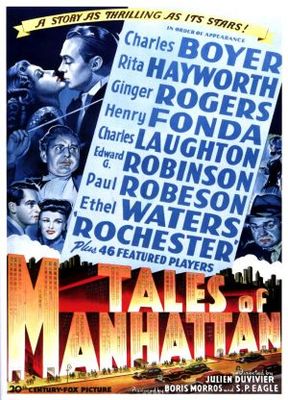 Tales of Manhattan movie poster (1942) mouse pad