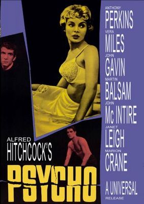 Psycho movie poster (1960) Mouse Pad MOV_ec58ceca