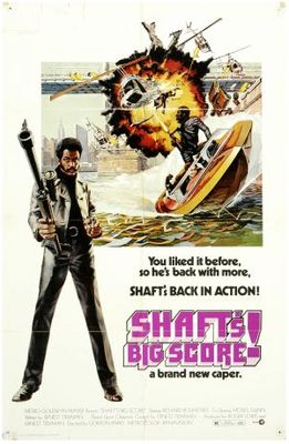 Shaft's Big Score! movie poster (1972) calendar