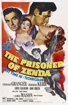 The Prisoner of Zenda movie poster (1952) poster