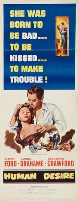 Human Desire movie poster (1954) Sweatshirt