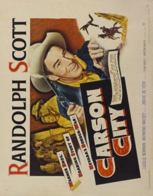 Carson City movie poster (1952) Mouse Pad MOV_ecbe5819