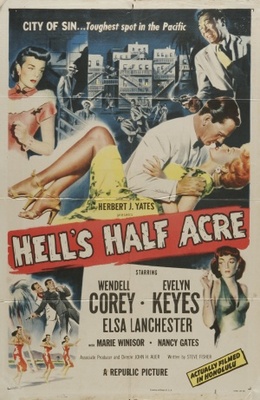 Hell's Half Acre movie poster (1954) Tank Top