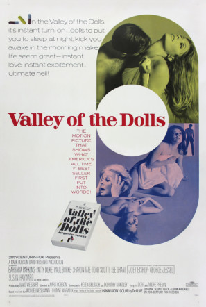 Valley of the Dolls movie poster (1967) tote bag