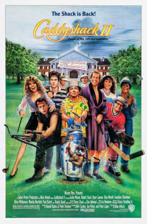 Caddyshack II movie poster (1988) poster