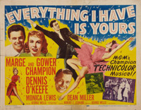 Everything I Have Is Yours movie poster (1952) Mouse Pad MOV_ecy70ubm