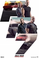 Fast & Furious 7 movie poster (2014) Poster MOV_ed0a2ae0