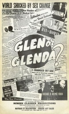Glen or Glenda movie poster (1953) Poster MOV_ed31e1db