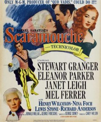Scaramouche movie poster (1952) poster