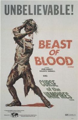 Beast of Blood movie poster (1971) calendar