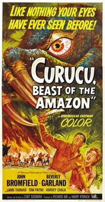 Curucu, Beast of the Amazon movie poster (1956) tote bag